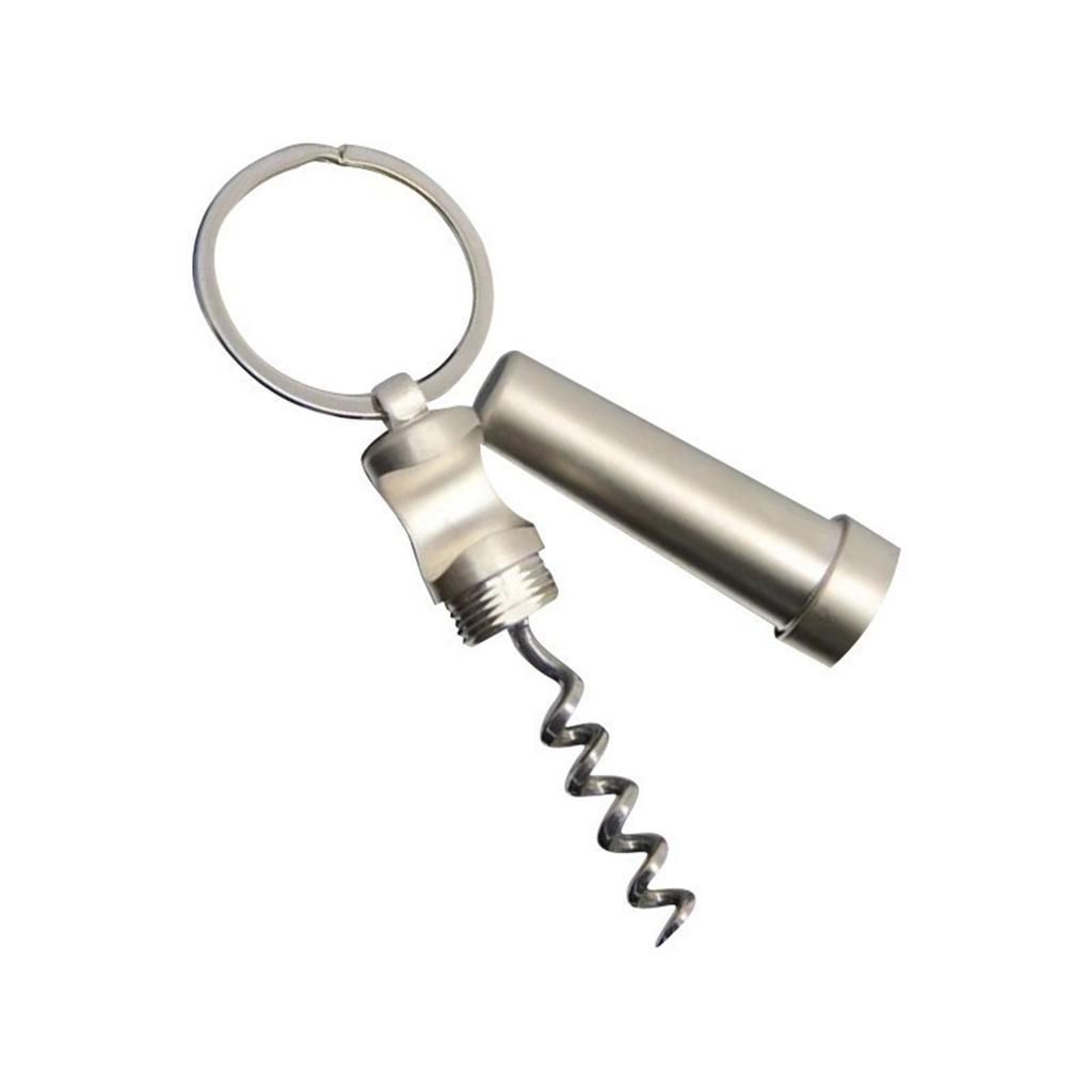 Multifunctional Beer Bottle Openers Keychain Alloy Material Portable Bar Tool for Outdoor Camping Party Gifts