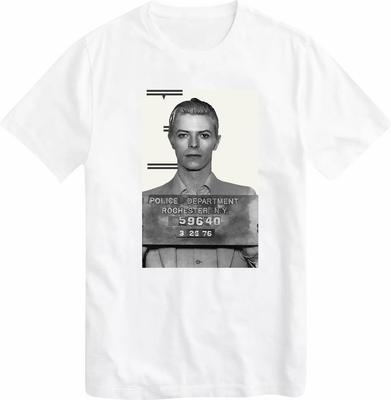 DAVID BOWIE MUGSHOT T-SHIRT