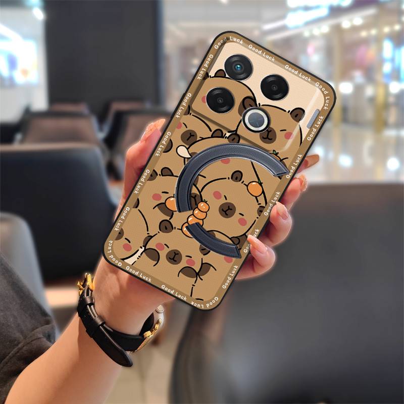 Phone Pouch Shockproof Phone Case For Infinix GT 20 Pro/X6871 Fashion Design Full Wrap Cute Silicone Graffiti Durable