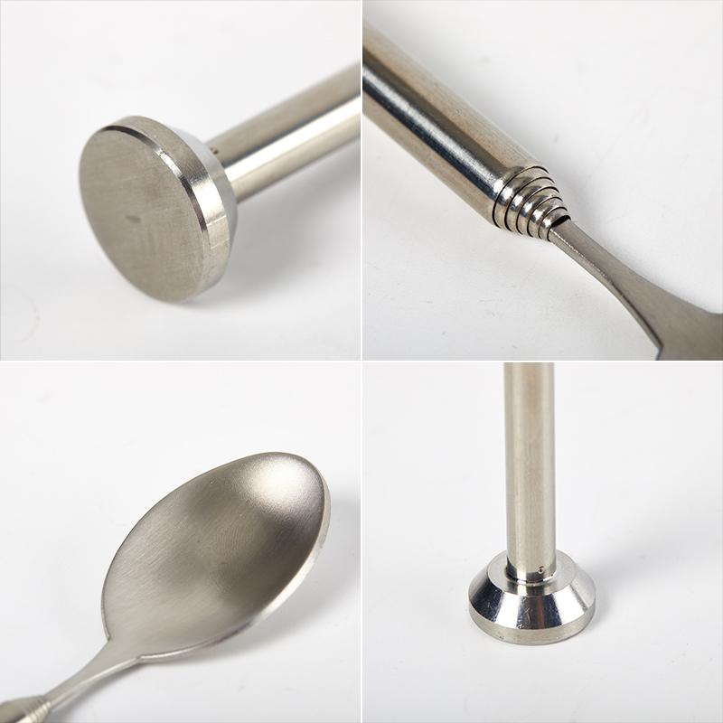 1Pc Stainless Steel Retractable Bar Spoon Bar Tools Bartender Cocktail Mixing Spoon Telescopic Extendable Long Spoon