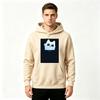 Men's Cute Cartoon Cat Print Casual Long Sleeve Pullover Hoodie For Daily Wear