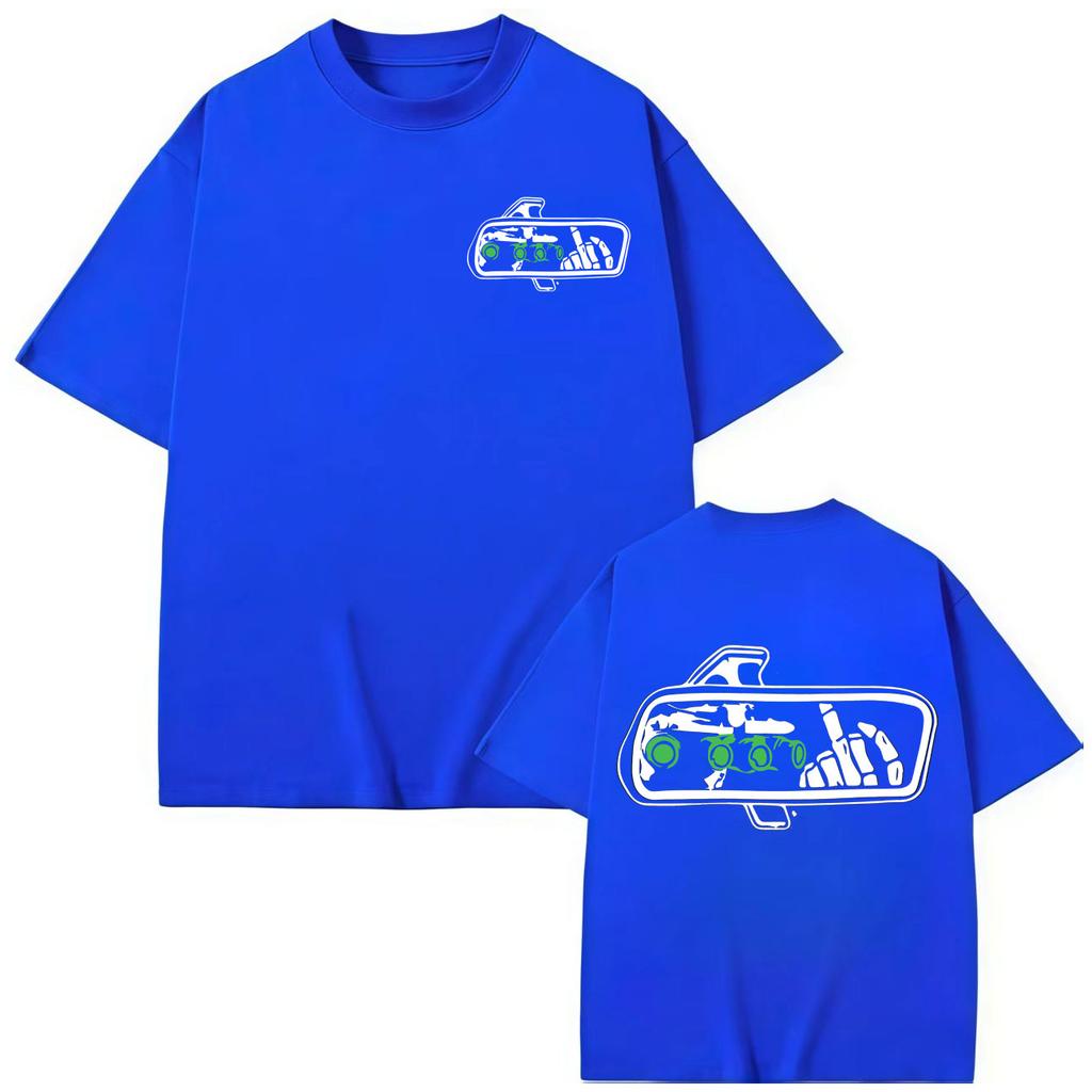 Forward Observations Group Double Sided Print T-shirt Men Women High Street Fashion Trend T-shirts Summer Loose T Shirt