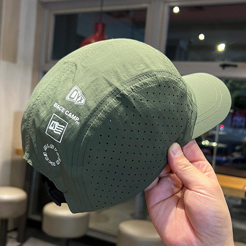 Quick-Dry Baseball Cap For Women Running Cap Breathable Mesh Baseball Hat Men Outdoor Sports Cap