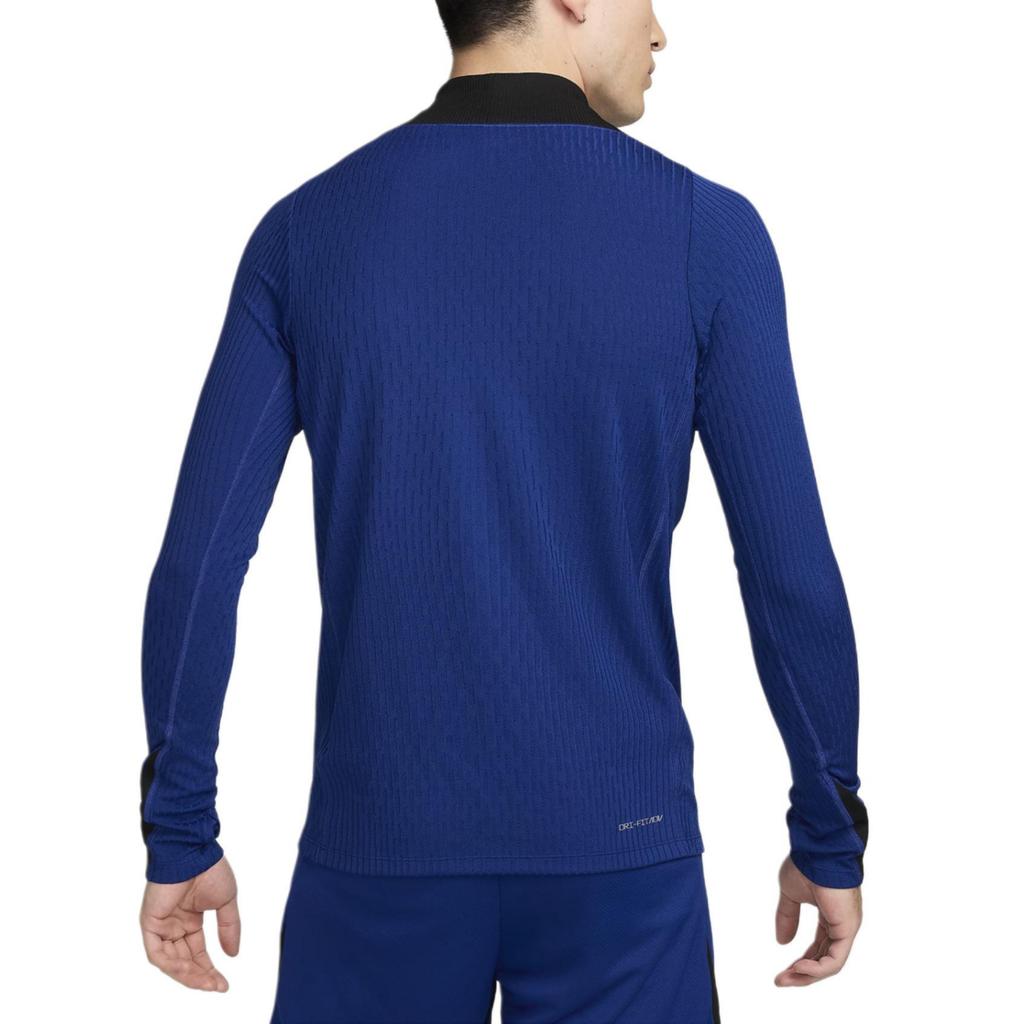Nike Dri-Fit Strike Slim Fit Moisture-Wicking Stretch Comfortable Long Sleeve Soccer Shirt Men Tops Global-Blue Black Global-Red FJ1937-418