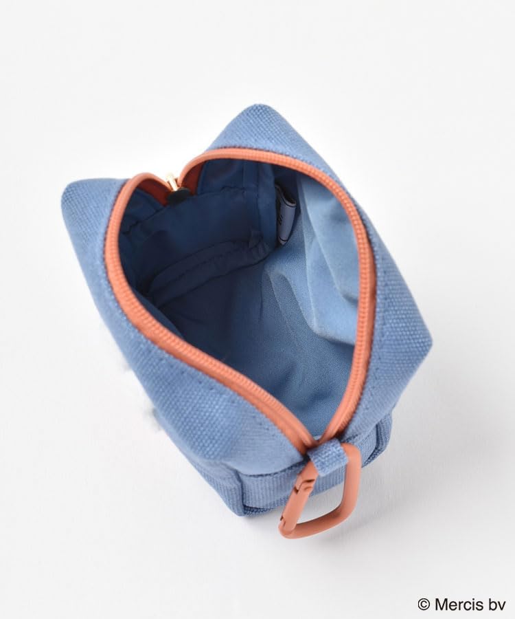 Marimo Craft MIFFY Colorful Sagara Series Mini Pouch, Blue, Small Item Storage, Character Pouch, Blue, Approx. W80 x H80 x D40mm (DBM-3221)