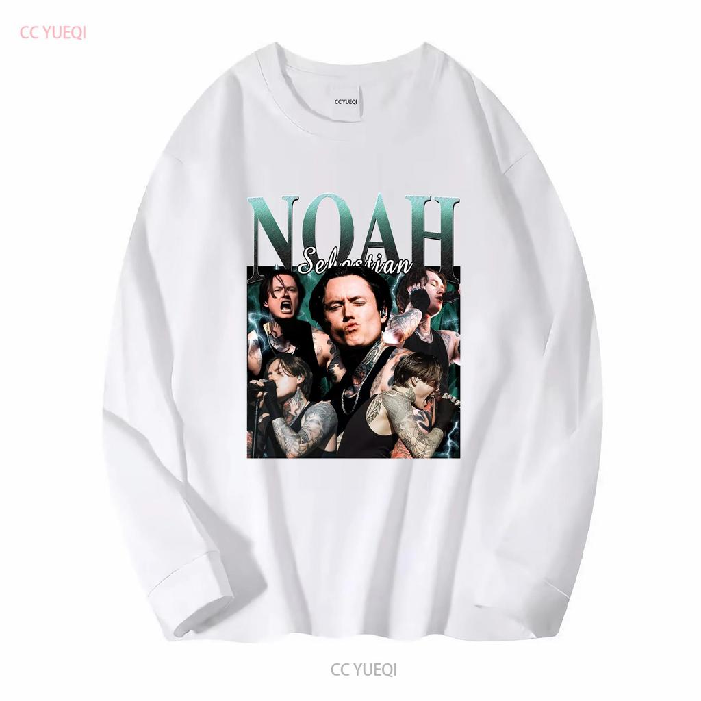 Noah Sebastian Tričko s vintage praním vintage prané Pohodlné Mírně homme grafické Unisex Strečové Stylové móda Měkké