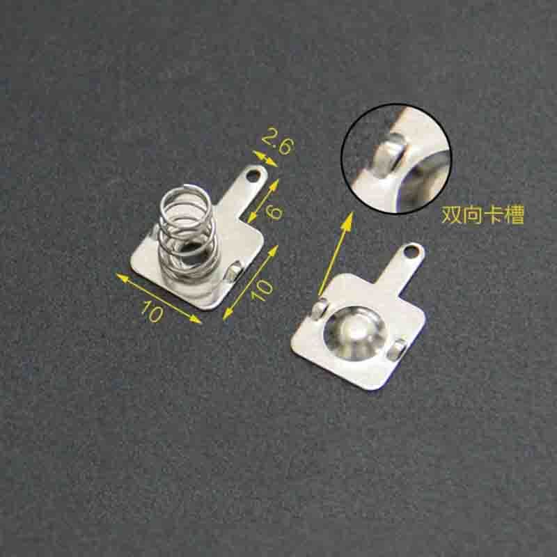 50PCS AAA Battery Spring Contact, Spring Terminal Connector