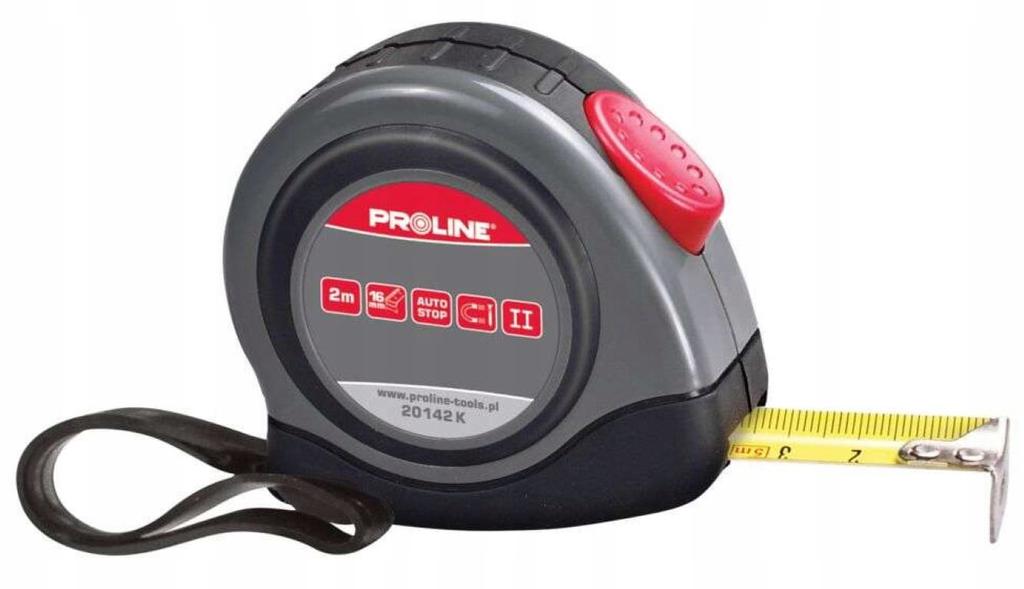 2m construction tape measure with lock