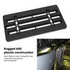 Front Bumper License Plate Bracket US 6x12 Inch with 6 Screws Wrench License Tag Plate Mounting Kit for Cars Trucks Vans SUVs