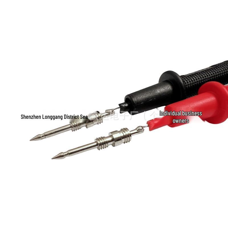 10A Detachable Multimeter Test Lead with Screw Thread and Universal Tapping Pointer