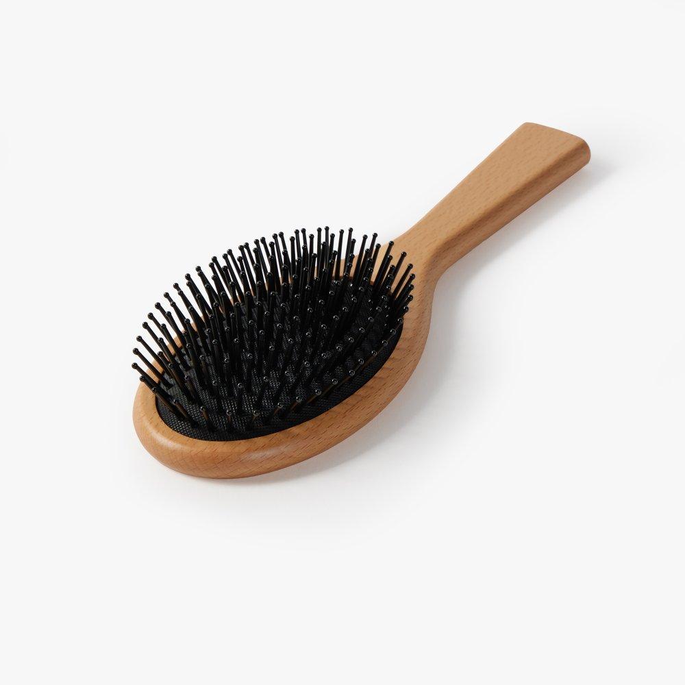 JAJU Plastic Pin Wood Brush 80mm