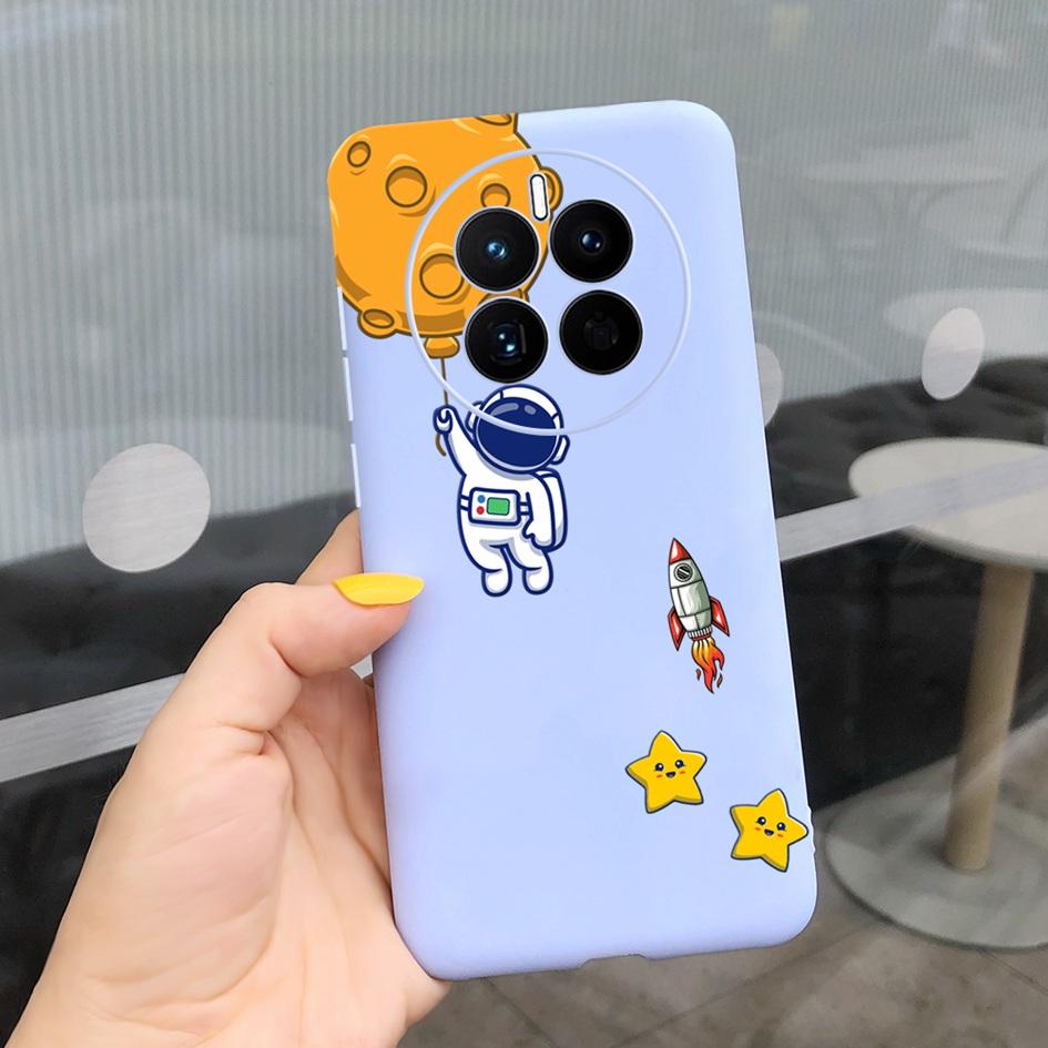 For Huawei Mate 50 Pro Case 2022 Cute Cartoon Cat Painted Soft TPU Protective Cover For Huawei Mate50 Pro DCO-LX9 CET-LX9 Fundas