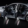 Rote JOHN COOPER WORKS Projektorleuchte 2 Stück LED Türlicht für MINI F55 F56 F57 R60 R58 R59 R57 R55 MINI Geister Schattenlicht
