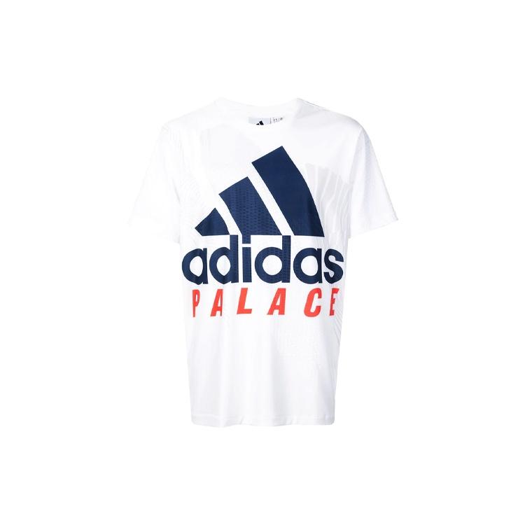 adidas x PALACE Crossover Loose Alphabet Short Sleeve Unisex  White  Men s CZ5906 XL