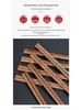 Free Shipping: Mold-Proof Red Sandalwood & Chicken Wing Wood Chopsticks - Non-Deforming, Non-Slip, High-Temperature Resistant