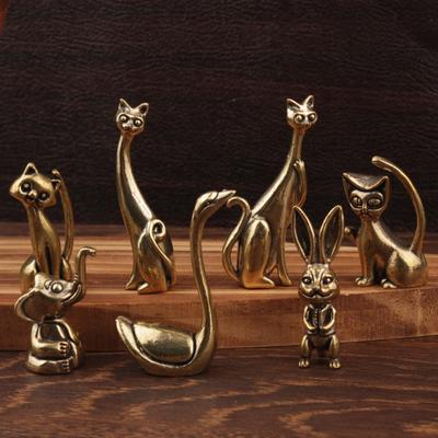 Hot Selling Ring Holder Brass Small Ornament, Office Desktop Ornament, Handle Piece, Desktop Decoration Ornament