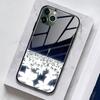 Nier Automata Lunar Tear Kunstglass Myk Silikon Telefondeksel Skall for iPhone SE 6s 7 8 Plus X XR XS 11 12 13 Mini Pro Max