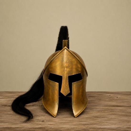 Handmade 300 Spartan Helmet Steel Warrior Replica Medieval Greek Helmet LARP Cosplay Collectible Gift