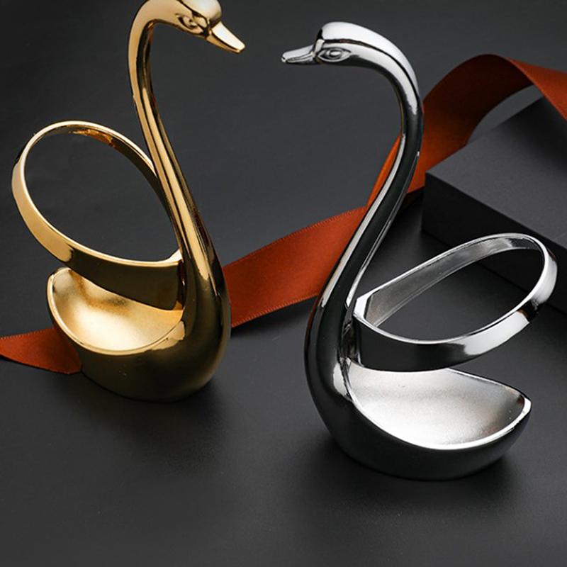 Fruit Base Holder Forks Set Stainless Steel Salad Dessert Forks