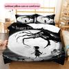 Coraline Jones Poster Pattern Bedding Home Decoration Birthday Gift ( 1 Duvet Cover + 2 Pillowcase, Without Core),fan Merchandise.