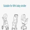 Storage Bag Hooks Car Hook Loop Rotate 360 Degree Baby Stroller Hook Baby Pram Hooks Cartoon Bear