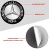 4Pcs 56mm Car Wheel Center Hub Caps Logo Sticker For Mercedes Benz W124 W140 W163 W202 W203 W204 W205 CLA CLK CLS GLA GLC EAT6
