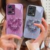 Heart-shaped Flower For Xiaomi 14 Ultra 13 Lite Redmi Note 13 11 Pro 12 Plus Poco X6 3 Pro F4 6 GT Tempered Glass Phone Case
