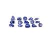 Naatural Tanzanite Mix Shape Cut Loose Gemstone Lot 18-20 Pcs 2.50-5 MM 5 CT Tanzanite Faceted Gemstone For Jewelry Making