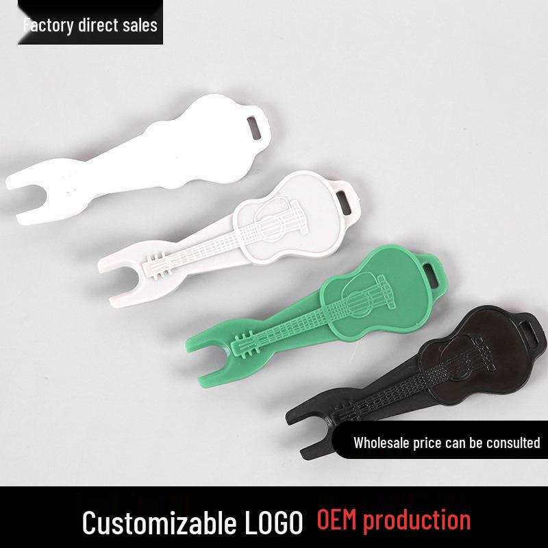 

Guitar Pin Puller Keychain: Bridge Pin & String Remover Accessory белый