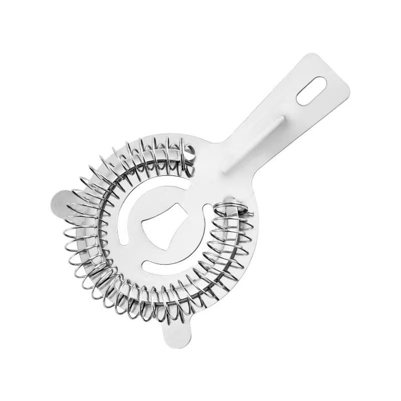 Stainless Steel Cocktail Strainer Filter Cocktail Strainer Bar Strainer Bartender Ice Filter for Bar Accessories