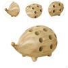 Hedgehog Pen Holder with Holes Decorative Accessories Desk Organization Stationery Supplies for