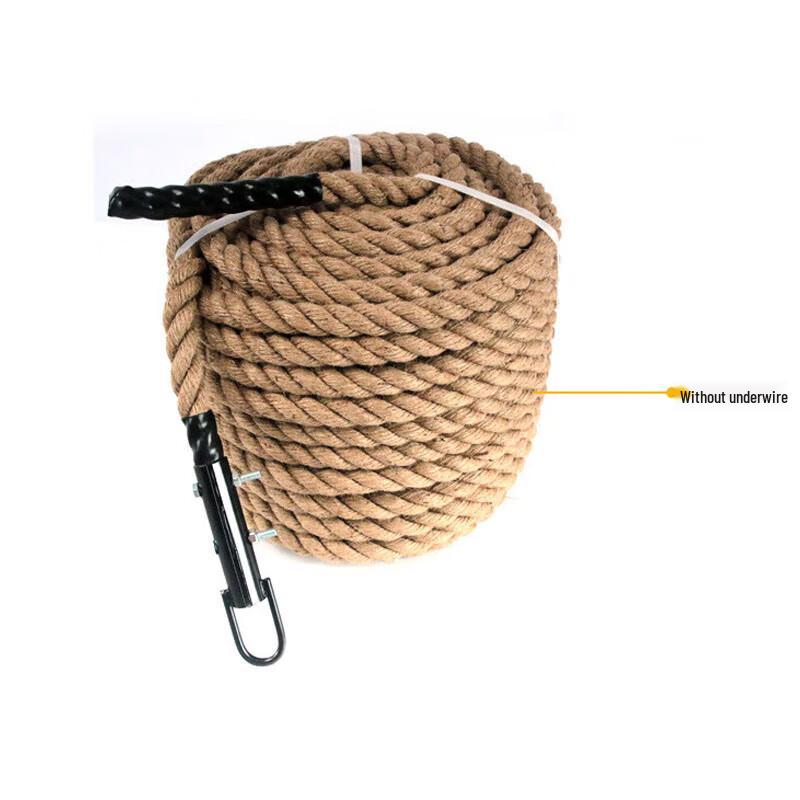 ZHONGYUROPENETBELT 38mm Jute Fitness & Climbing Rope