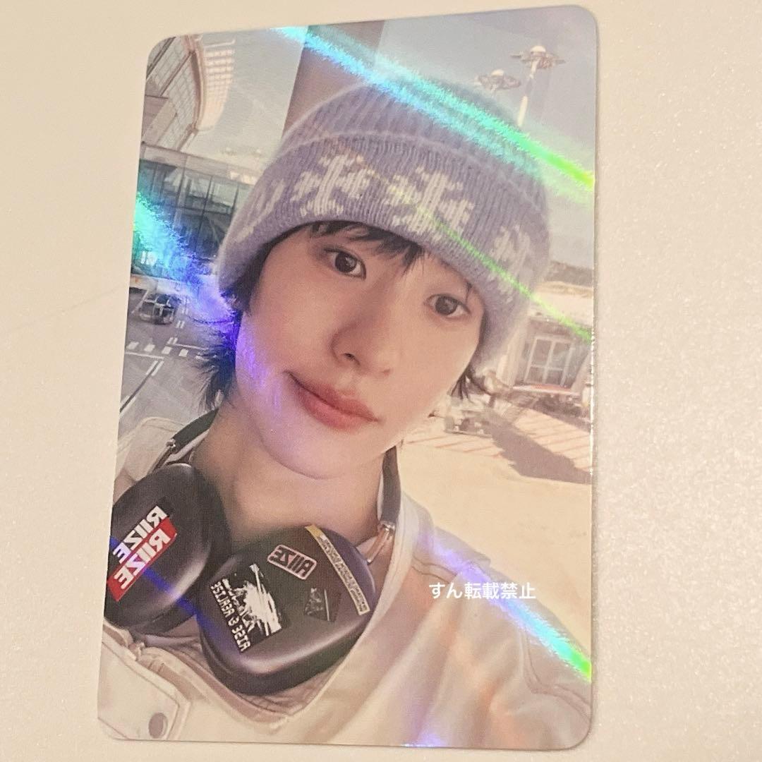 [USED] riize Anton trading card bonus photo card riize autograph session makestar