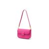 New CHARLES&KEITH PU Small CK Bag Small Square Bag Shoulder Bag Women's Cream Milk White/Fuchsia CK2-20270818-2