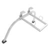 Ladder Stabilizer Steel Ladder Roof Hook Wing Span Standoff for Climbing Painting Silver Gray