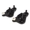 2 Pcs Front Gear Shift Linkage Lever Bracket 6R0711202 Gearshift Cable Link End Mount Replacement for Crossfox Saveiro