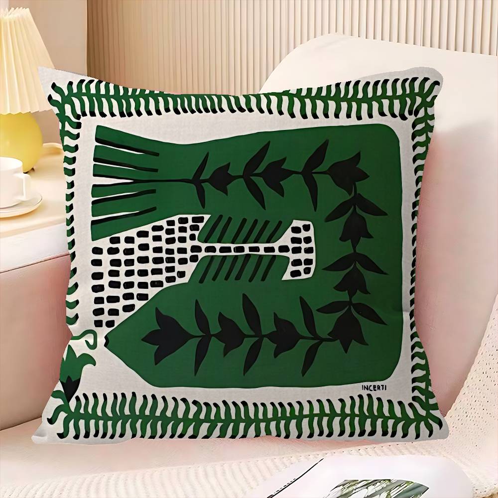 Ancient Egypt Tiger Leopard Maple Design Cushion Cover Happy Autumn Harvest decor Holiday Decorati Pillow Cover