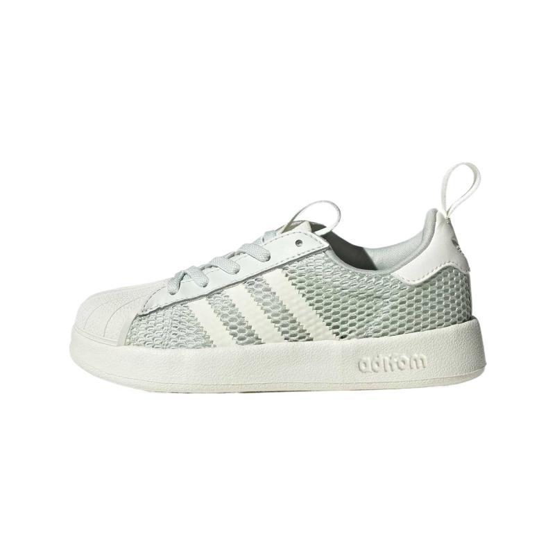 

Adidas Originals AdiFOM Superstar Abrasion Resistant Low Top Kids Skateboarding Shoes Crystal Jadeite Green Kids Sneakers JR7412 33