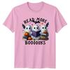 Read More Boooooks TShirt Halloween Reading Halloween Gift For Him And Her