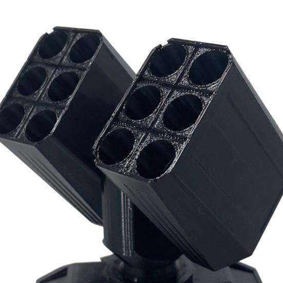 Držák na tužky 12 přihrádek Rozdělený úložný organizér pro gelové tužky Tužky Stylusy 3D tištěný Kompaktní stolní organizér