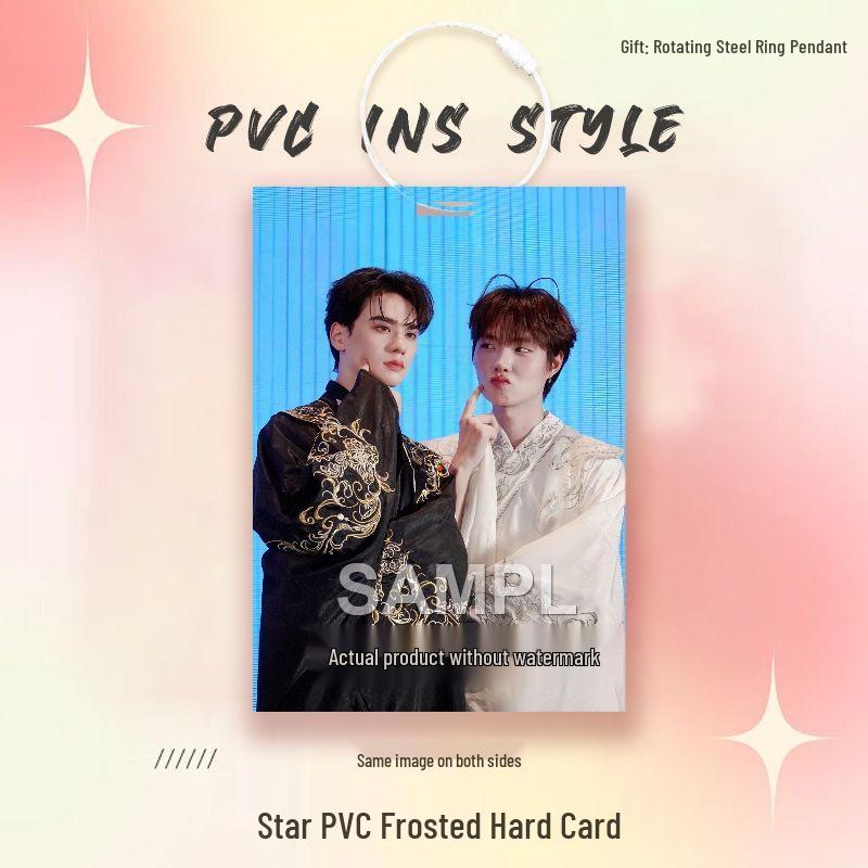 Thai Star Kengnampimg CP Support PVC Card Star Competition Ita Bag Pendant Ornament