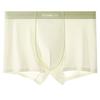 Plus Size Men's Summer Ice Silk Quick Drying Cool Sensation 100A Antibacterial Crotch Seamless Briefs