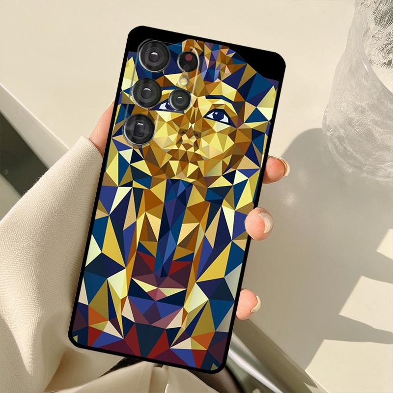 Tutankhamun Case For Samsung Galaxy S25 S24 S23 S22 S21 S20 Ultra S9 S10 Plus S21 FE S24 FE Back Cover