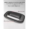 SYOAUTO Tailgate Handle Bezel Trim Fits For 1999-2007 Chevy Silverado GMC Sierra 1500 2500 3500 Black Textured Replaces# 15228539, 15228540,
