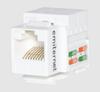 UTP RJ 45 Cat. 6 Keystone White Data Communication Socket, IDC- Type Connector