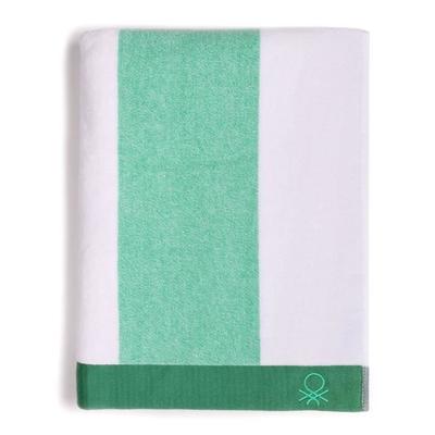Beach Towel - CASA BENETTON - 90x160 Cm - 450 G/m2 - 100% Cotton - Green