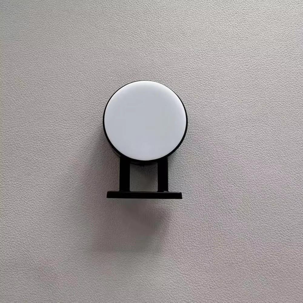 Round Square LED Refrigerator Magnet Light Sign Miniature DIY Glowing Fridge Magnet Restaurant