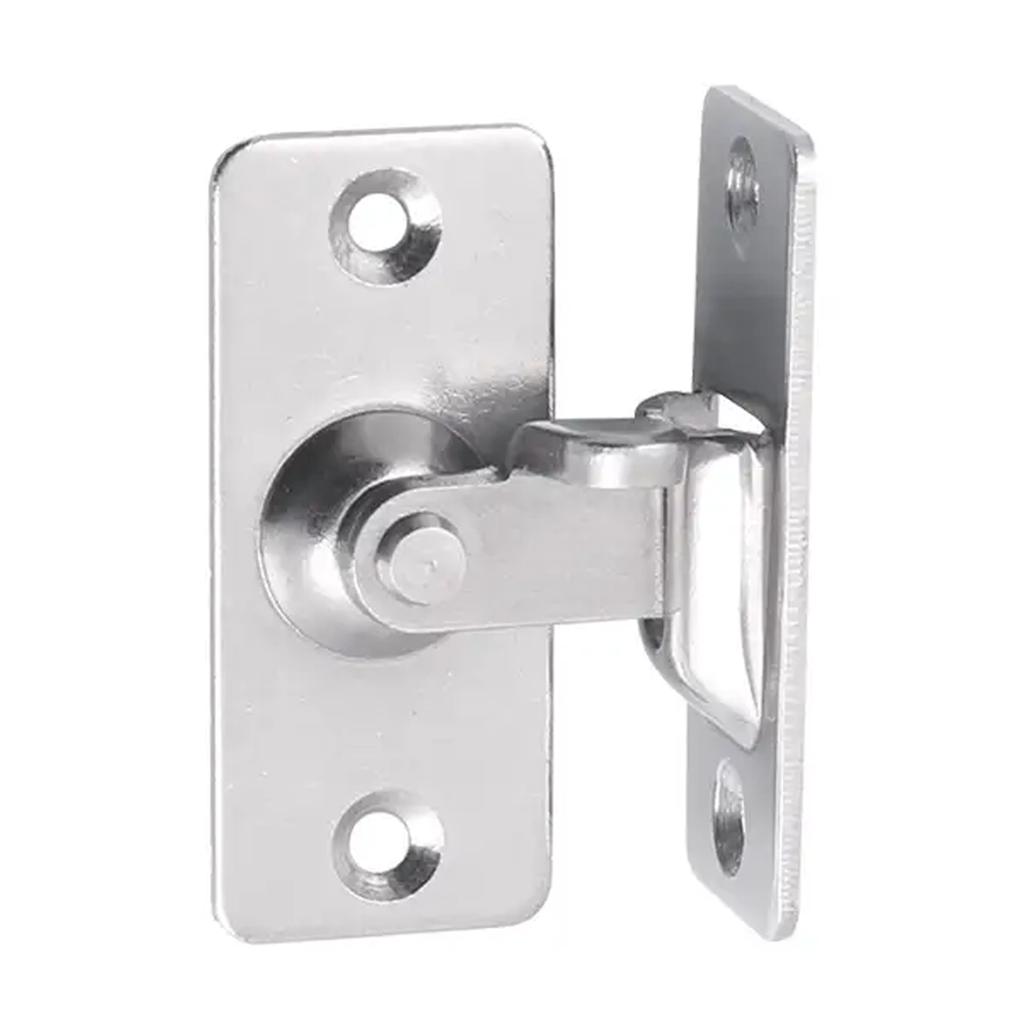 Heavy 304 Stainless Steel Door Lock Buckle, Irregular Door Bolt, Right Angle Buckle