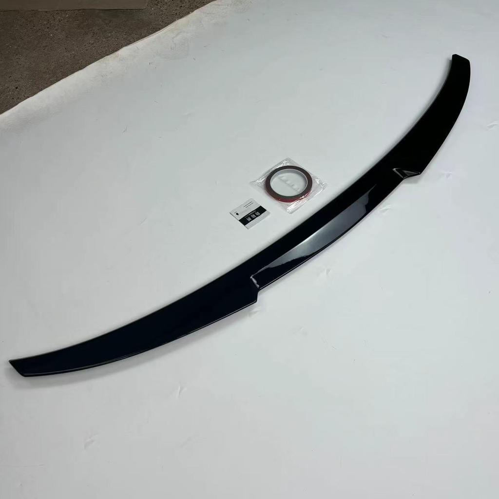 Compatible with BMW 3 Series G20/G28, M4 Style Rear Spoiler Wing Diffuser, Gloss Black Body Kit