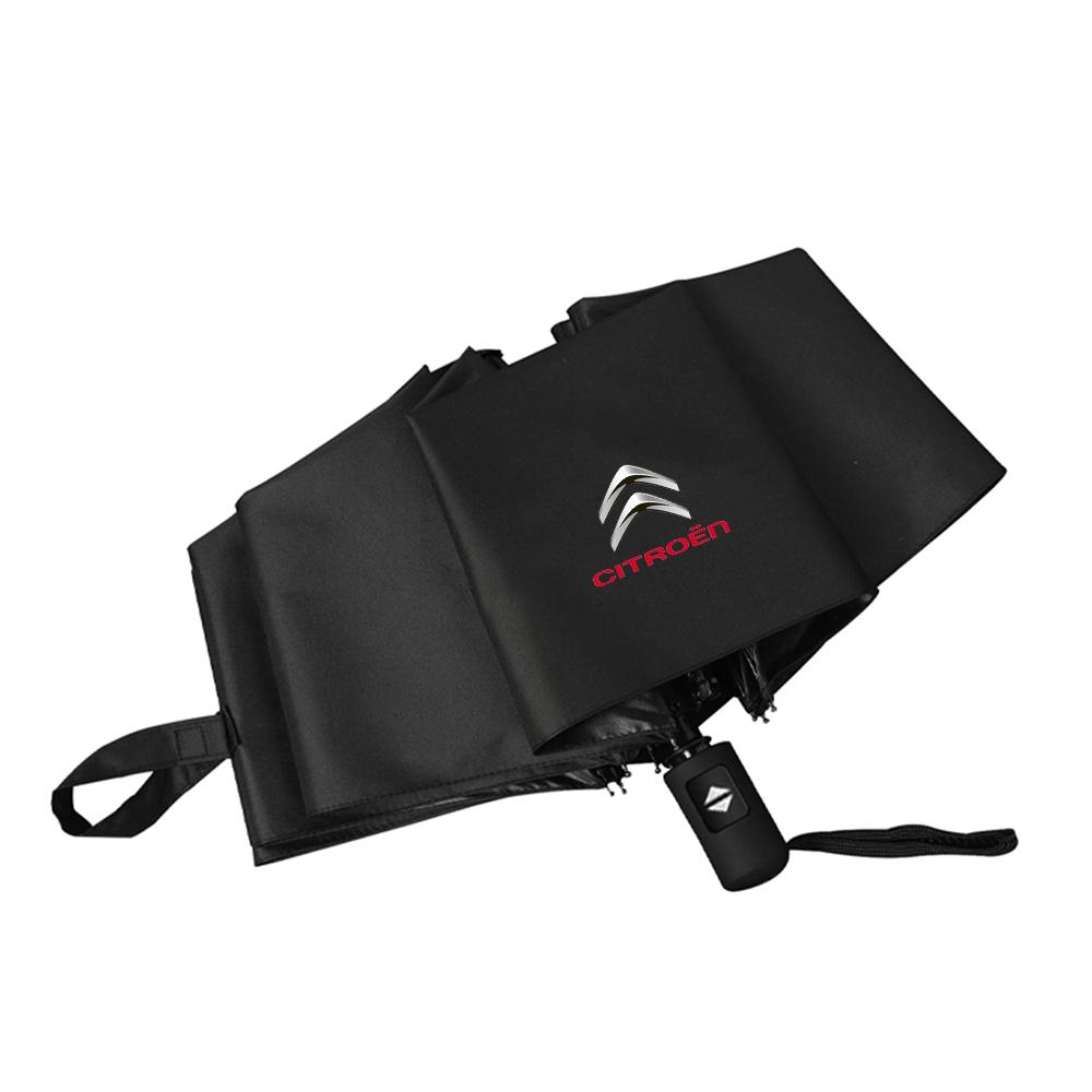 High-end Car Folding Umbrella Portable Sunscreen Automatic Umbrella For Citroen C1 C2 C3 C4 Picasso C4L C5 C-ELYSEE Berlingo DS